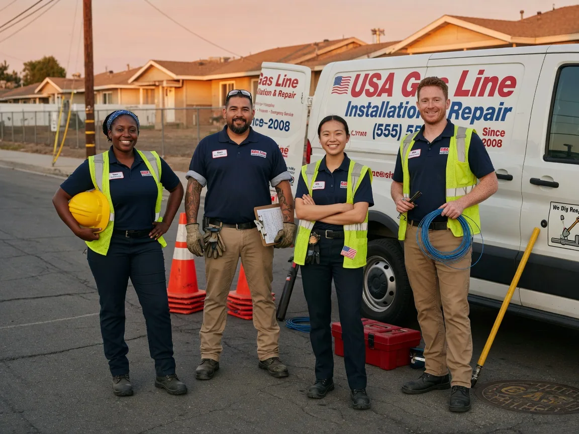 Gas Line Installation company in Elmira, OR